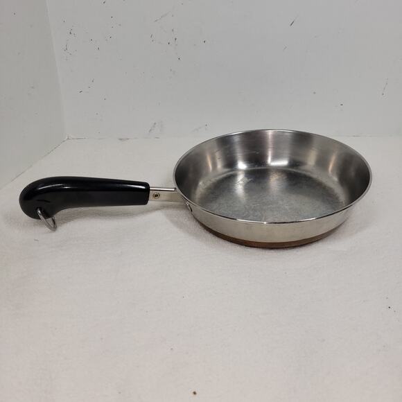 Vintage Paul Revere Ware Saucepan Pan Copper Stainless Steel Cooking Chef Cook - Picture 11 of 11